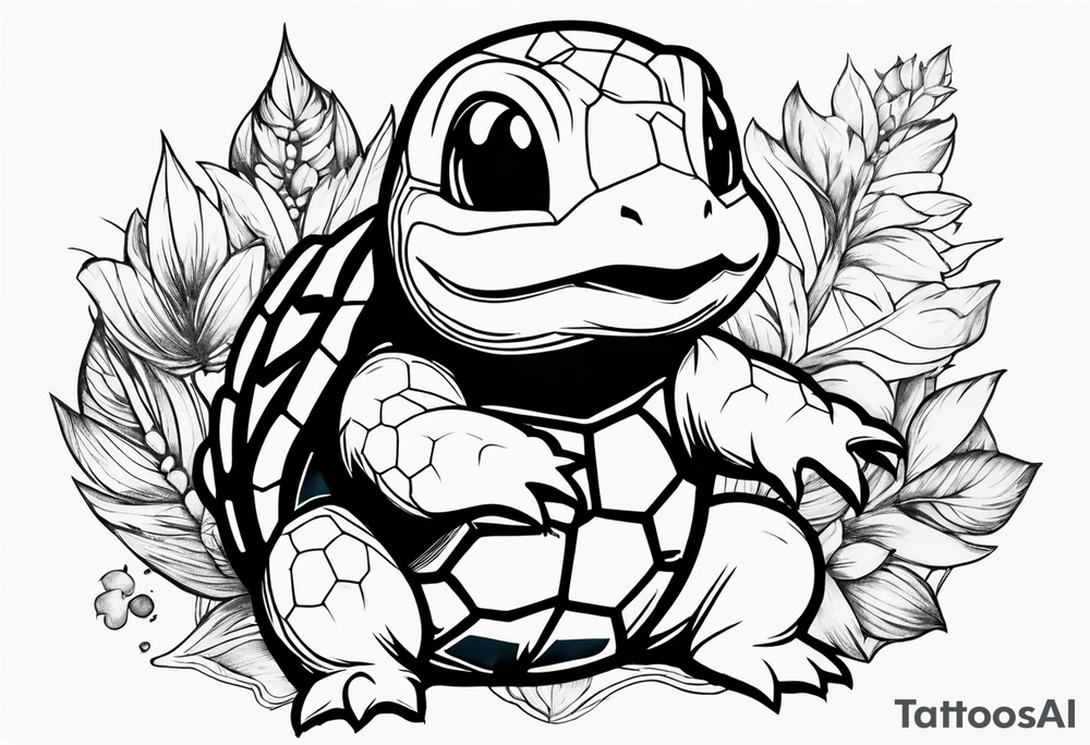 Squirtle tattoo idea