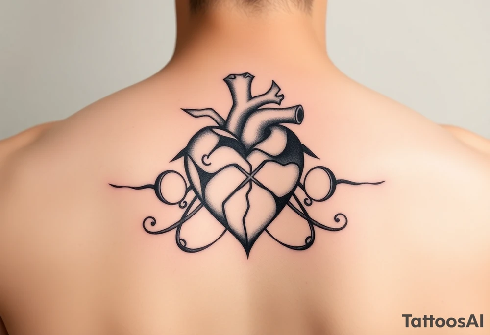 Heart infinity Cristian Arian tattoo idea