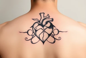 Heart infinity Cristian Arian tattoo idea