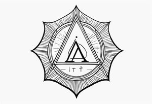 alcoholics anonymous logo tattoo idea