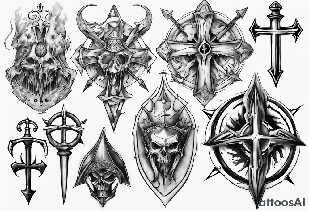 Templar tattoo idea