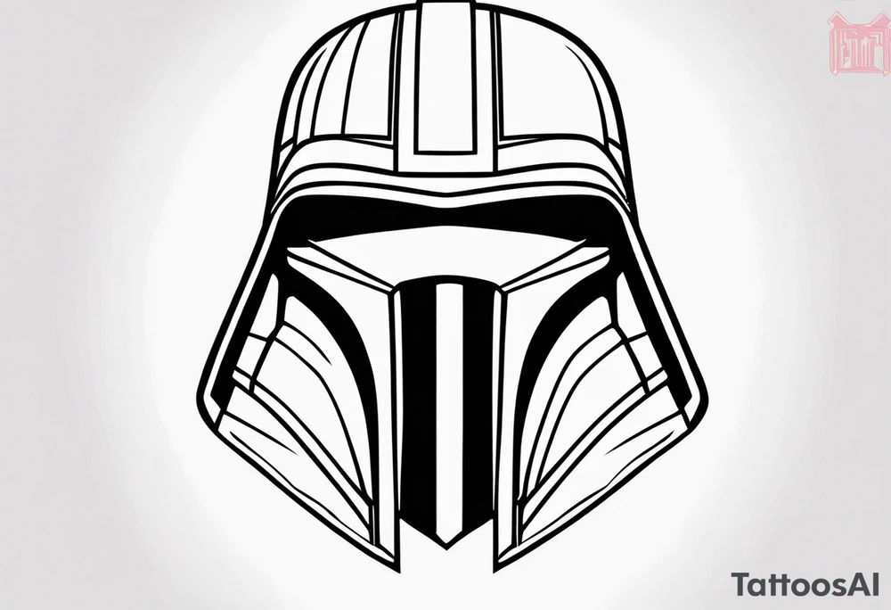 Darth Revan Mask tattoo idea