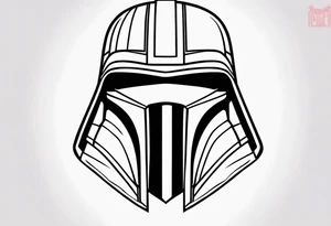 Darth Revan Mask tattoo idea