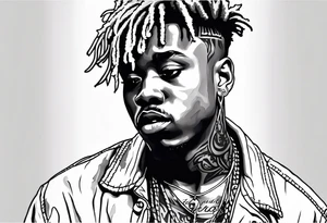 Juice wrld tattoo idea