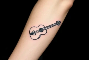 music tattoo idea