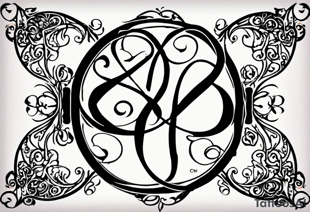 Anglais :
"I would like a forearm tattoo that represents love and family, designed with an elegant and timeless aesthetic. It should integrate the initials SDCM in a subtle yet meaningful way, perhaps intertwined with symbols like a heart, infinity sign, or tree of life. The overall design should convey a sense of connection, unity, and deep emotional significance tattoo idea