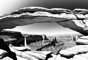 Mesa arch, forearm tattoo idea