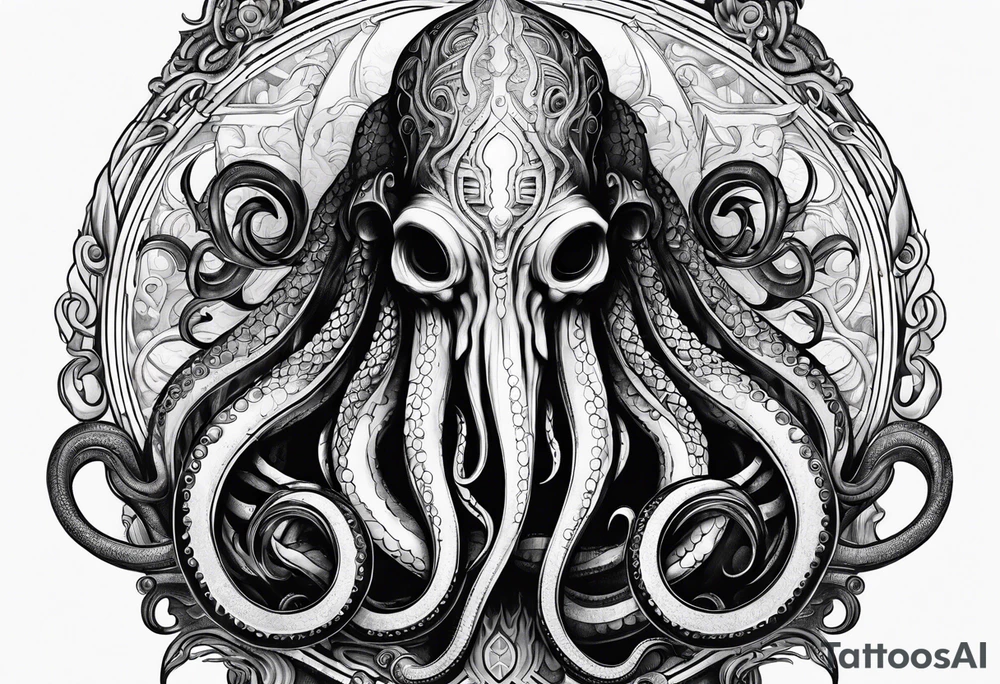 cthulu tattoo idea
