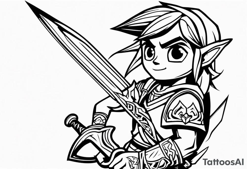 Link tattoo idea