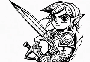 Link tattoo idea