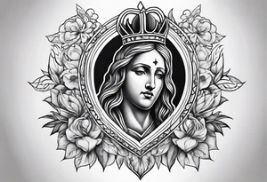 SACRED HEART tattoo idea