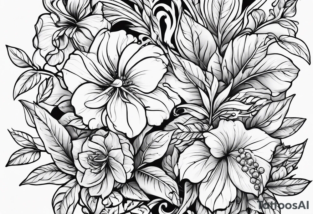 Vines tattoo idea