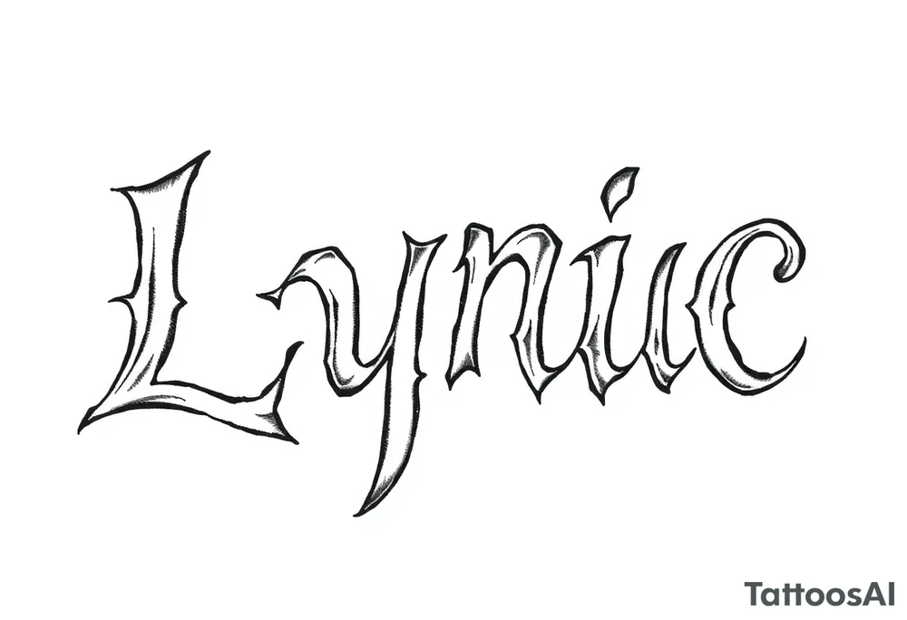 Lyric tattoo idea