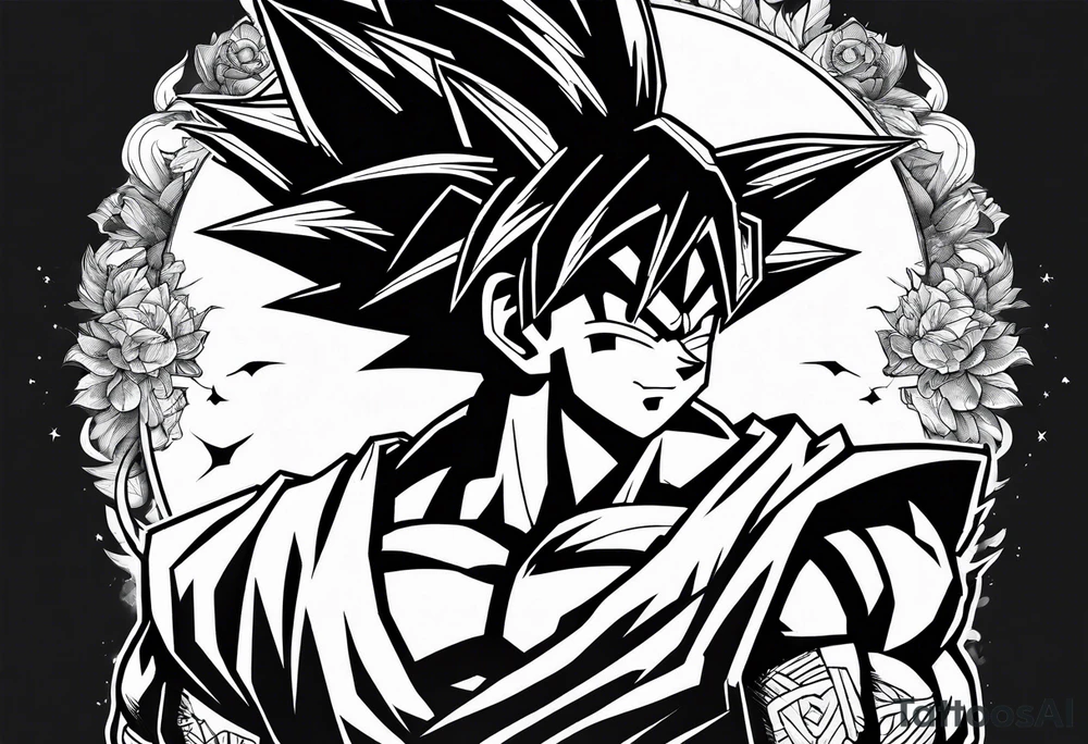 Son Goku tattoo idea