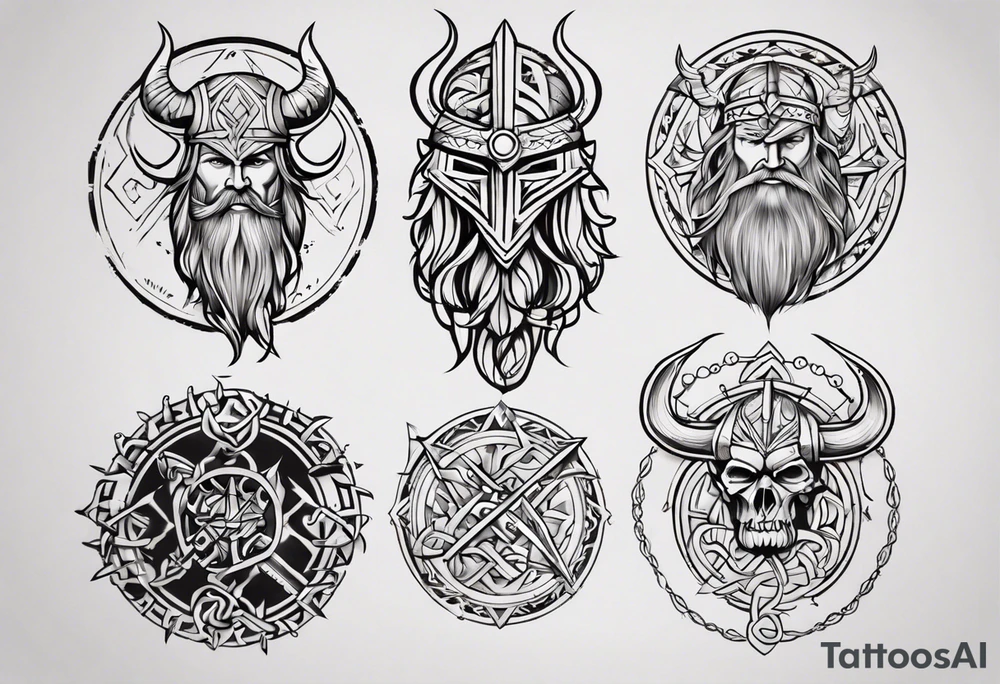 Viking heritage tattoo idea