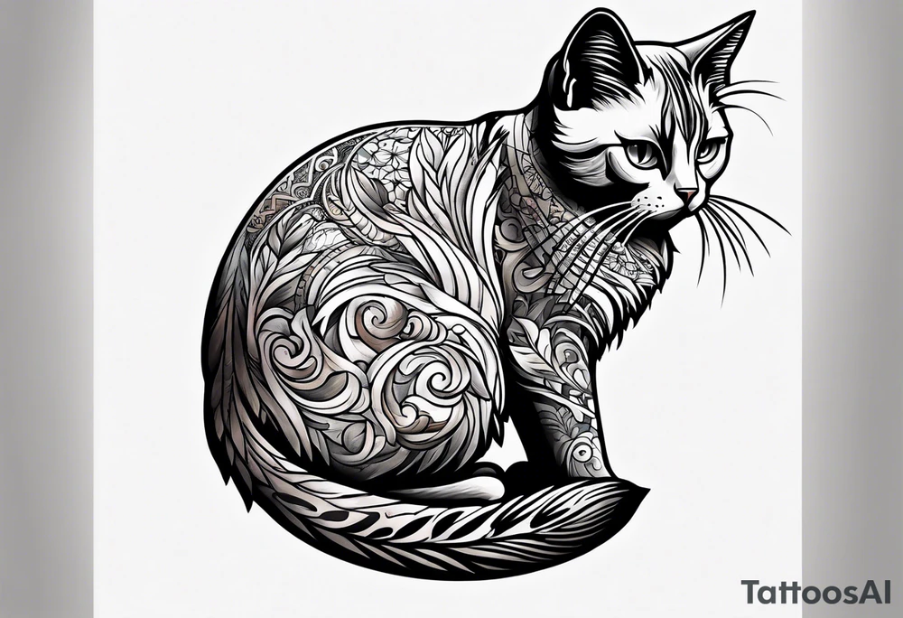 My cat named Mr Spuds tattoo idea