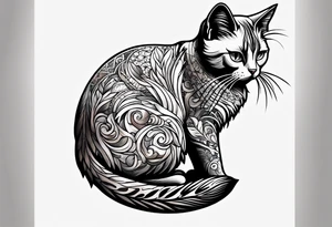 My cat named Mr Spuds tattoo idea