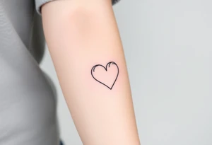 Heart tattoo idea