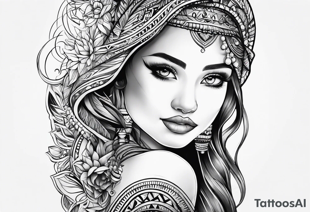 tribal tattoo idea