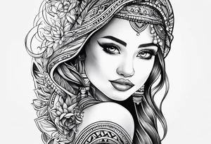 tribal tattoo idea