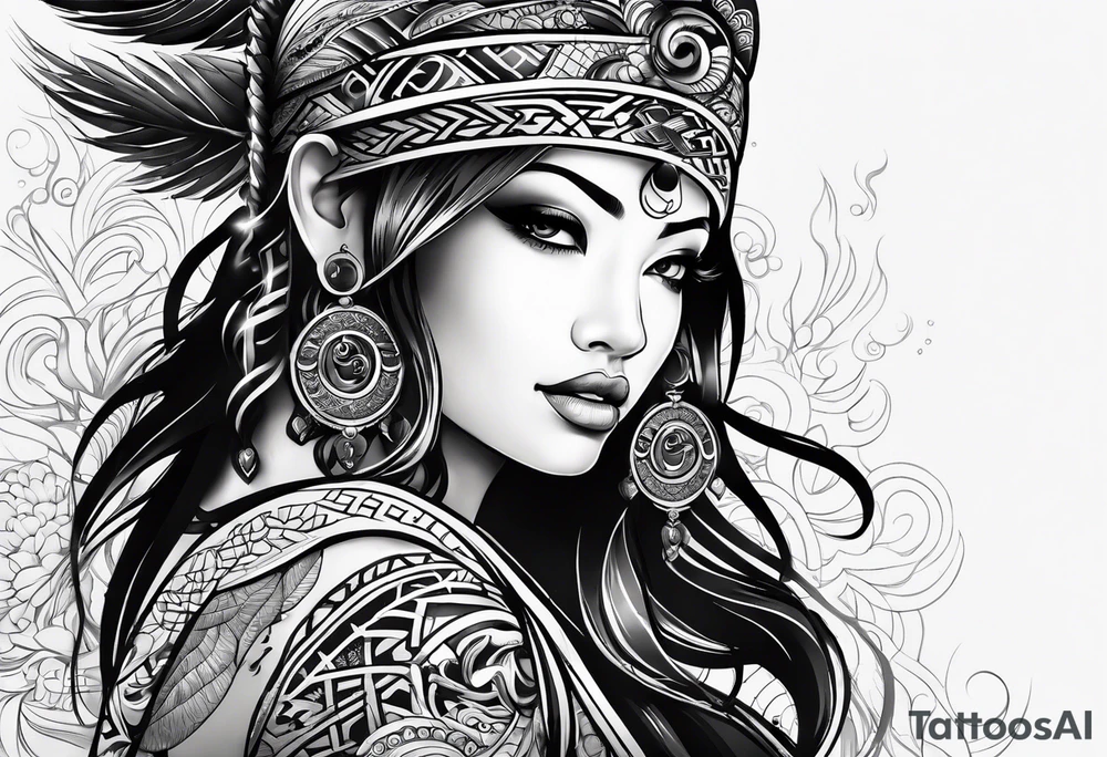 tribal tattoo tattoo idea