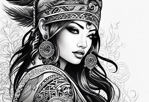 tribal tattoo tattoo idea
