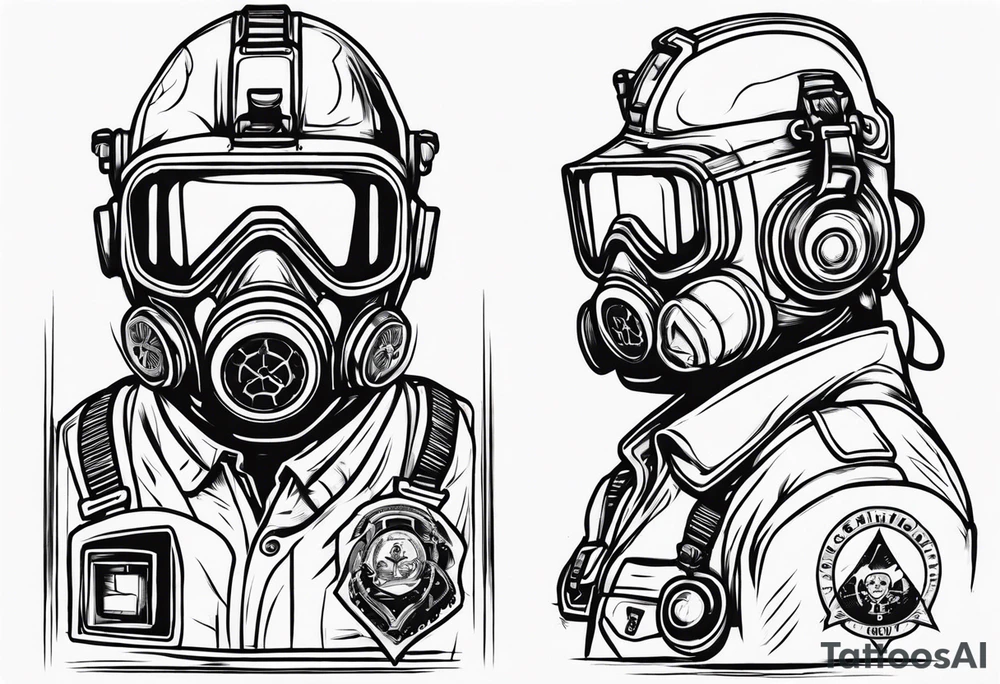 chernobyl liquidator suit tattoo idea