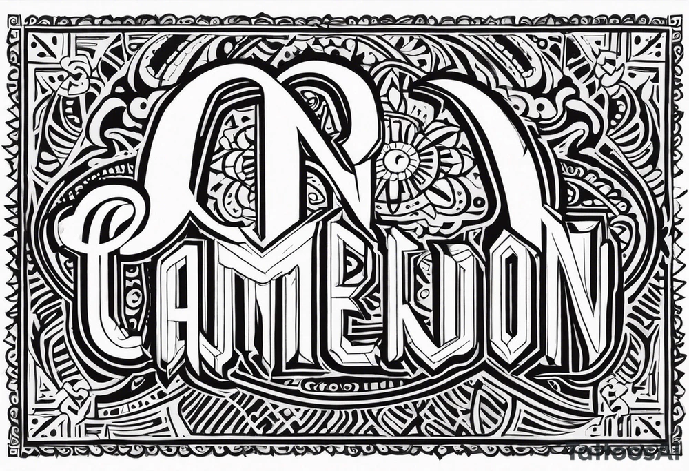 Cameroon tattoo idea
