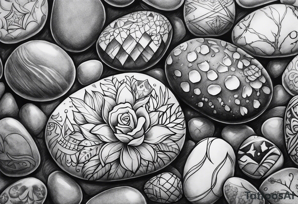 Wishing rocks tattoo idea