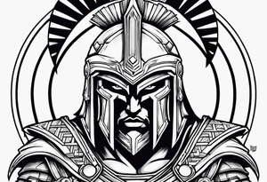 spartan tattoo idea