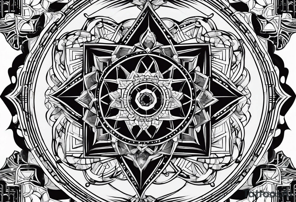 Sacred geometry, tattoo idea
