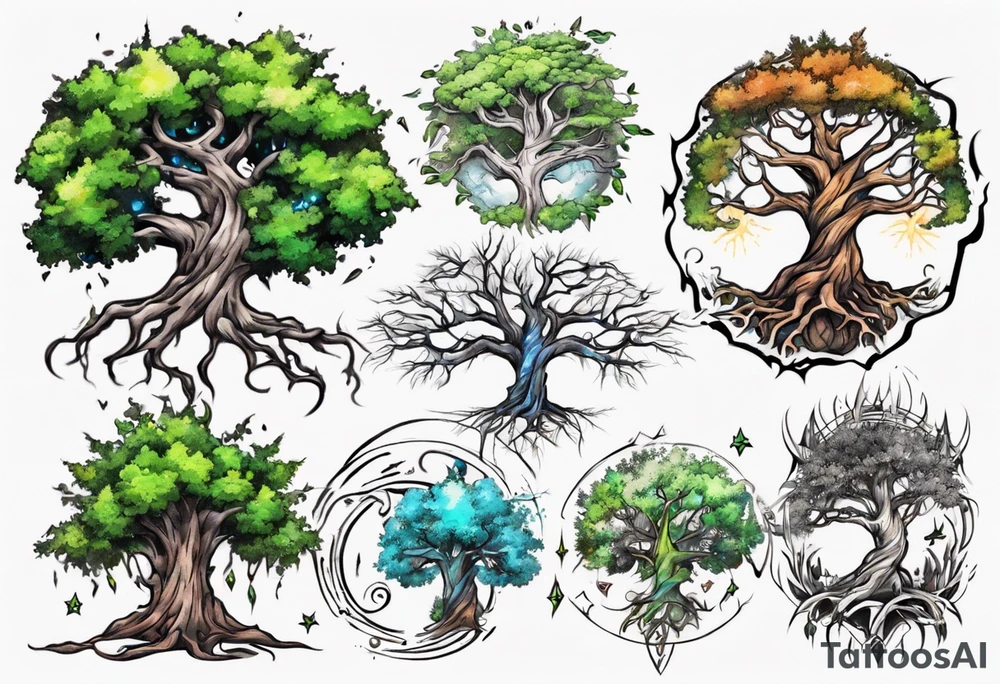 tree tattoo idea