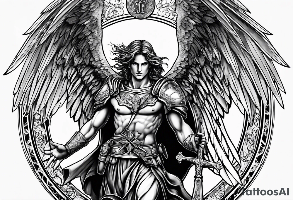arch angel
St michael tattoo idea