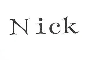 Nick tattoo idea