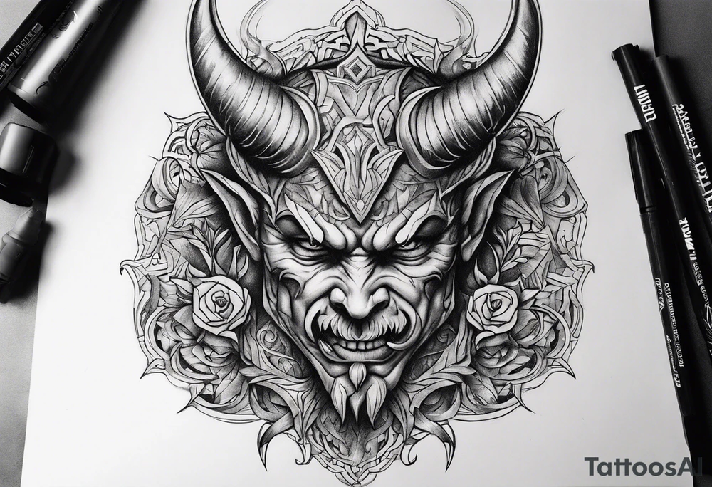 devil made me do this tattoo idea