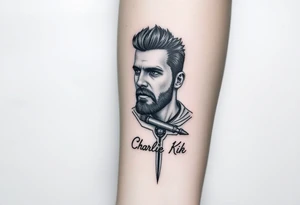 I am Charlie Kirk tattoo idea