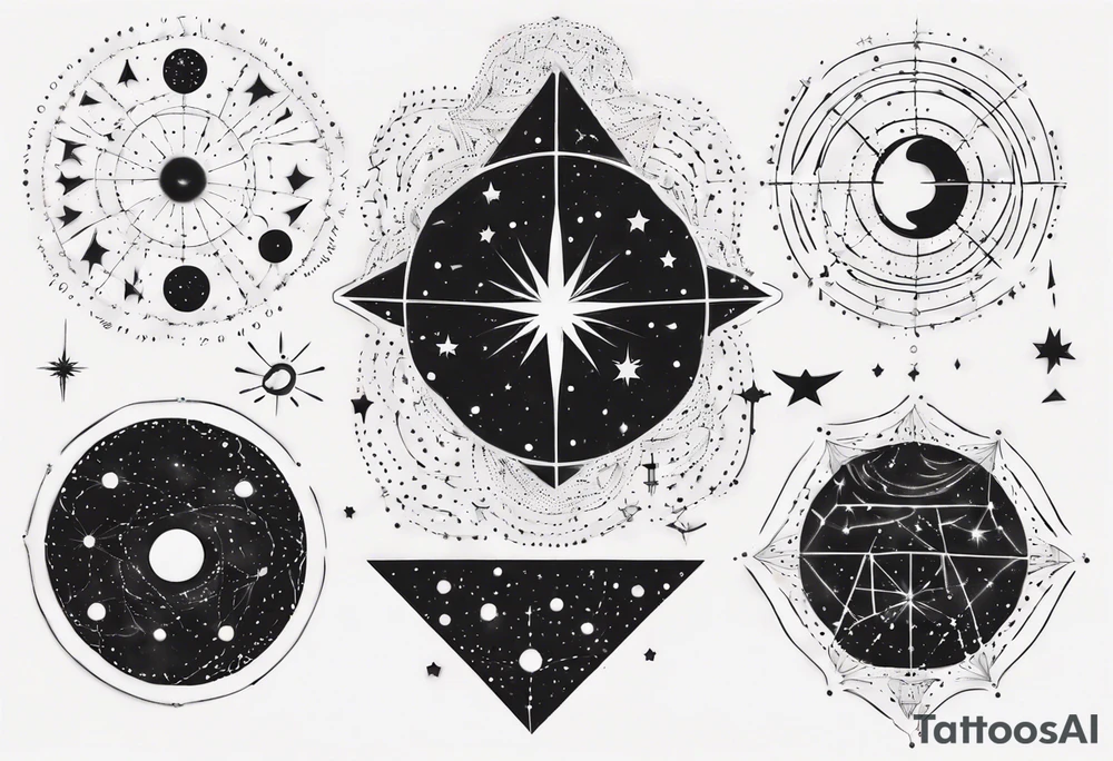 Constellations tattoo idea