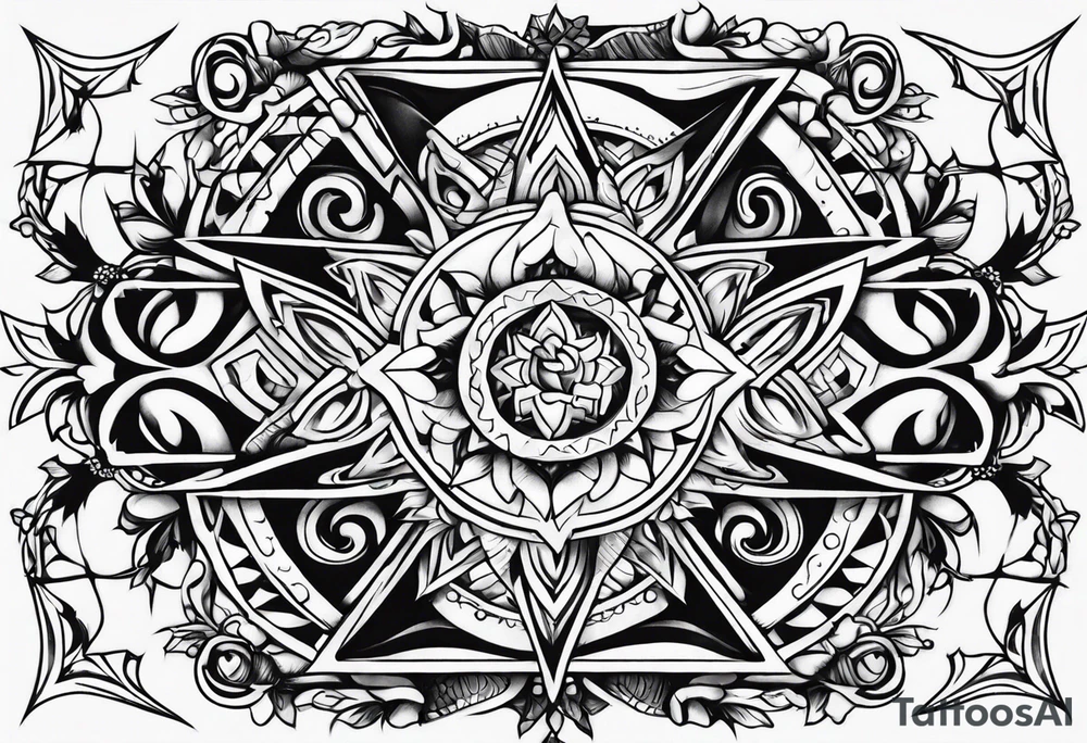 Fire tattoo idea