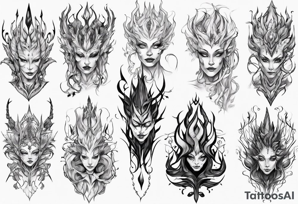 Sylvari tattoo idea