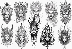 Sylvari tattoo idea