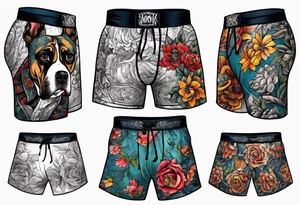 Boxer shorts tattoo idea