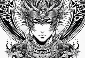 yujiro hanma anime tattoo idea
