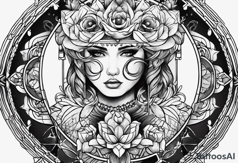 Dark bougie tattoo idea