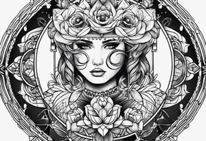 Dark bougie tattoo idea