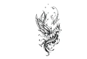 Thigh tattoo that wraps around tattoo idea