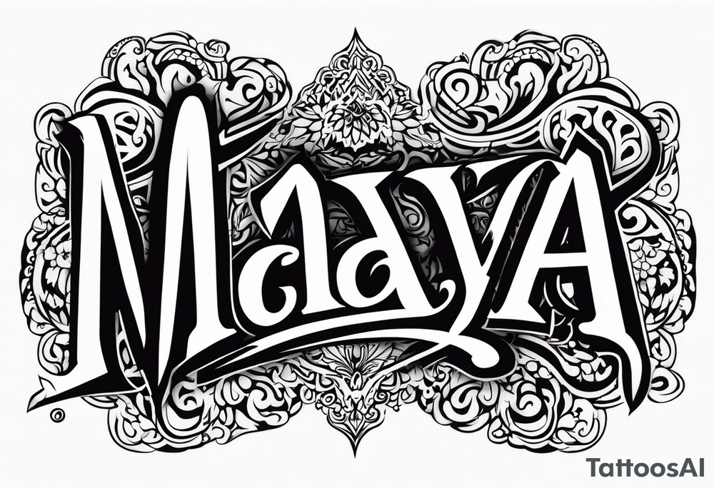 Mayva, Anaya, Mehar tattoo idea