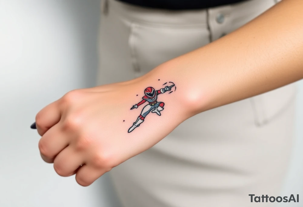 Astronema power rangers in space tattoo idea