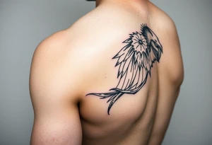 timeline that is thin and wraps around arm from wrist all the way to the top of the shoulder tattoo idea