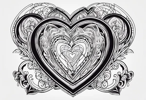G heart tattoo idea