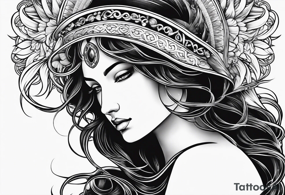 Venus the goddess tattoo idea
